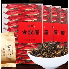 WuYi Jin Jun Mei Silver Grade Eyebrow Lapsang Souchong Black Tea Yin Jun Mei tea