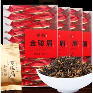 WuYi Jin Jun Mei Silver Grade Eyebrow Lapsang Souchong Black Tea Yin Jun Mei tea