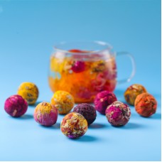 Premium Imperial handmade Dried 10 kinds Flowers ball tea Yunnan Flowers Tea