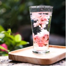 Japanese sugar Sakura Cha Pink Cherry Blossoms Traditional Preserved Flower Tea